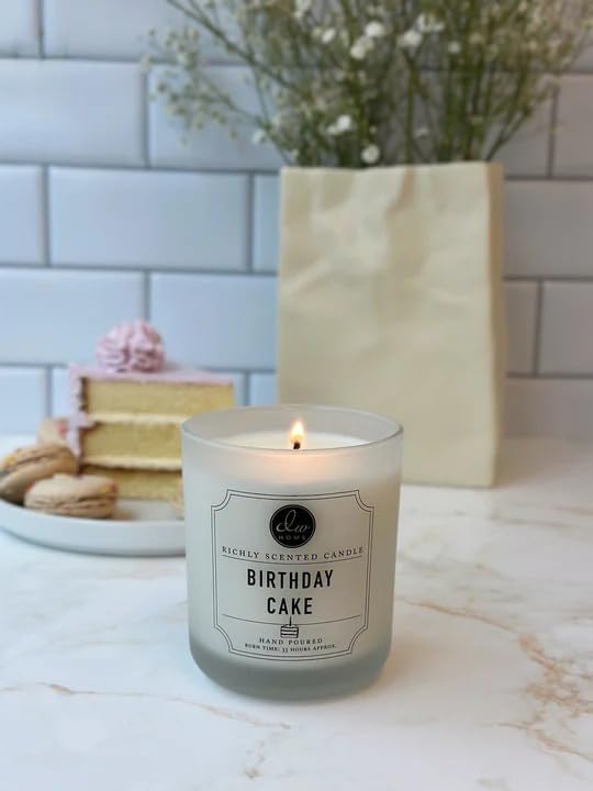 DW Home Vanilla Bean Scented Candle for Home, 15 oz, Large Double Wick Candle Jar, Up to 56H Burn Time, Luxury Scented Candle for Relaxation, Gifting, Home Decor