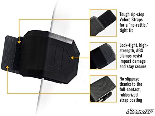 SuperATV Flip-Vent Windshield for Can Am Defender HD Models