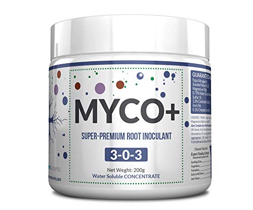 MYCO+ - Mycorrhizae Fungi Powder for Plants and Soil Health, Root Booster for Cuttings, Orchids, Roses, Vegetables