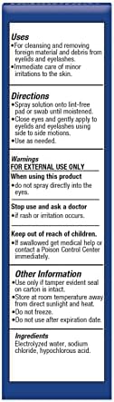 OCuSOFT HypoChlor Spray - Non-Irritating Hypochlorous Acid Spray & Eyelid Cleanser Solution to Remove Oil & Debris- 2 fl oz | Eyelid Spray for