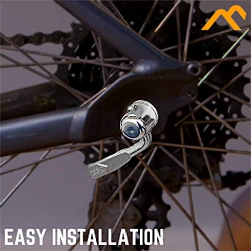 Alpcour Replacement Skewer – Quick Release Rear Wheel Axel Skewer for Road Mountain Bike Trainer – Indoor and Stationary Bicycle Training