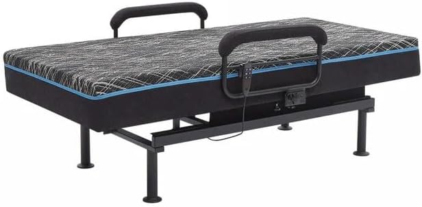 Smart Flex SmartLift SF1500 Twin XL Adjustable Bed Frame with Head Tilts | Electric metal frame, 600-lb. lift capacity, head and foot articulation. Motorized, Modern style, fits a Twin XL mattress.