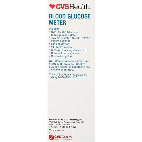 CVS Health Advanced Blood Glucose Meter