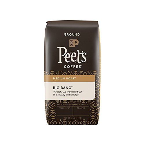 Peet's Coffee Ground Coffee Medium Roast, Big Bang, 18 Ounces