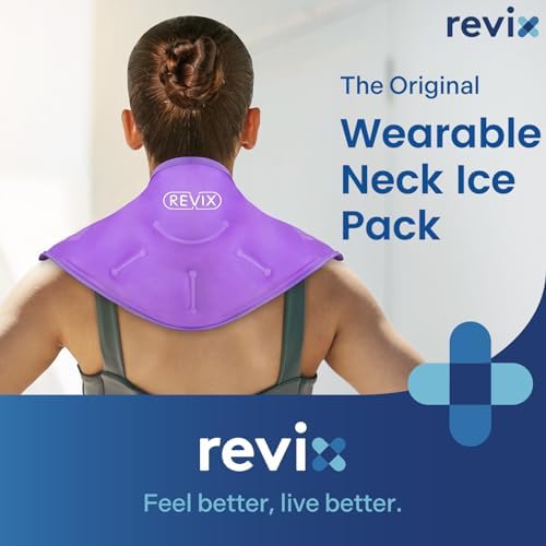 REVIX Ice Pack for Shoulders and Neck, Shoulder Ice Pack for Back Relief