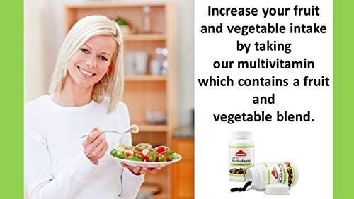 120 Multivitamin Fruit and Vegetable Liquid Capsules, Loaded Multivitamins, Supplements, Multiple Vitamin has Many Antioxidants