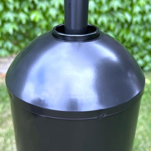 SB2D Cylindrical Squirrel and Raccoon Baffle, Black, 28" x 6.25" - Made in USA