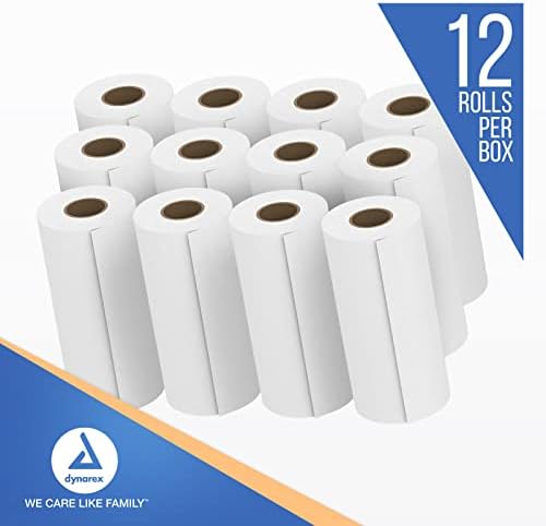 Dynarex Headrest Table Paper, Smooth and High-Quality Exam Table Paper, Used in Medical, Massage, and Chiropractic Tables to Protect Patients