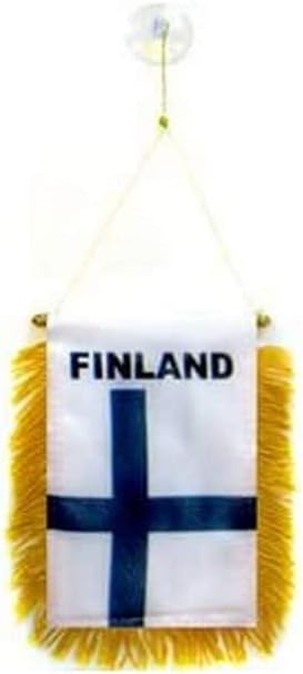 AZ FLAG Nicaragua Pennant 4x6 in 100D Polyester Suction Cup | Outdoor use Nicaraguan 15x10 cm triangular pennant stitched edges and reinforced finish
