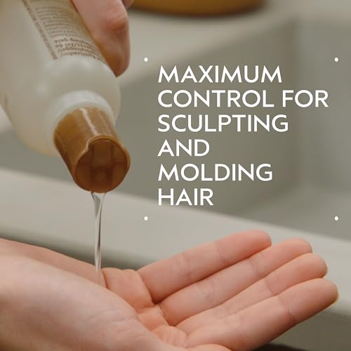 Aveda Flax Seed Aloe Strong Hold Sculpturing Gel | Adds Hold and Shine | For Molding and Sculptural Hair Styles | For Medium to Thick Hair | 8.5 Fl Oz