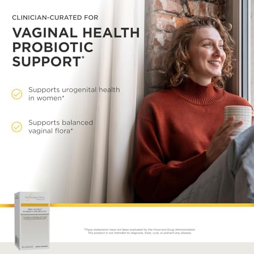 Integrative Therapeutics Pro-Flora Women’s Probiotic - Vaginal Health Probiotic*- Supports Urogenital Health in Women* - Convenient Daily Use - 30