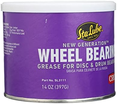 Sta-Lube SL3111 New Generation Wheel Bearing Grease for Disc and Drum Brakes - 14 wt. oz.