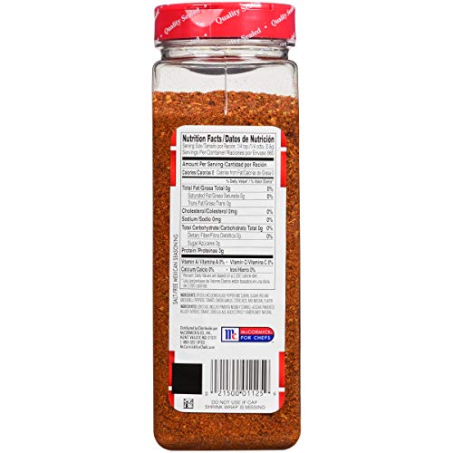 Lawry's Garlic & Herb Seasoning, 20 oz - One 20 Ounce Container of Garlic and Herb Seasoning Blend of Garlic, Rosemary, Basil, and Citrus Perfect for Seafood, Beef, and Poultry