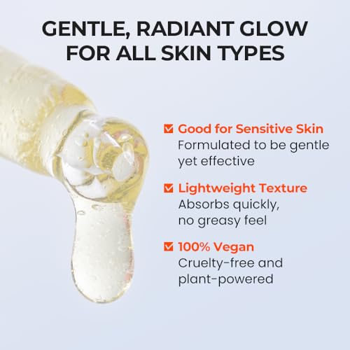 [SKIN&LAB] Vitamin C Serum for Face with Hyaluronic Acid and Niacinamide | Korean Skincare (1.01 fl oz)