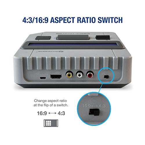 Hyperkin SupaRetroN HD Gaming Console for SNES/SFC with Controllers