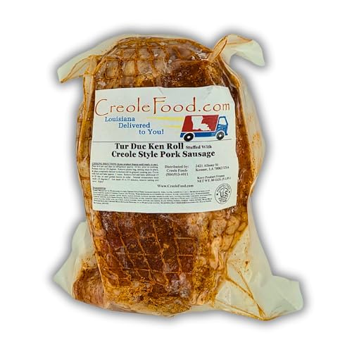 Creole Food Turducken (Seafood Jambalaya Stuffing