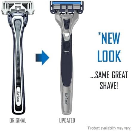 Barbasol Ultra 6 Plus Disposable Razor Value Pack (1 Pack/3 Total Razors) | Premium 6-Blade Disposable Razors, Close Shave technology