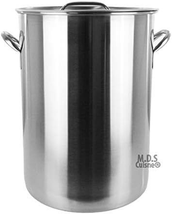 Pot Strainer Basket 36QT Heavy Commercial Stainless Steel Duty Outdoor Stockpot
