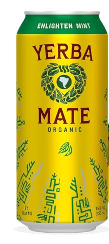 Guayaki Yerba Mate - Enlighten Mint - 16oz.(Pack of 16)