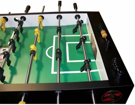 Tornado Tournament 3000 Foosball Table - Made in the USA - Commercial Quality for the Home - Incredible Table Soccer Game