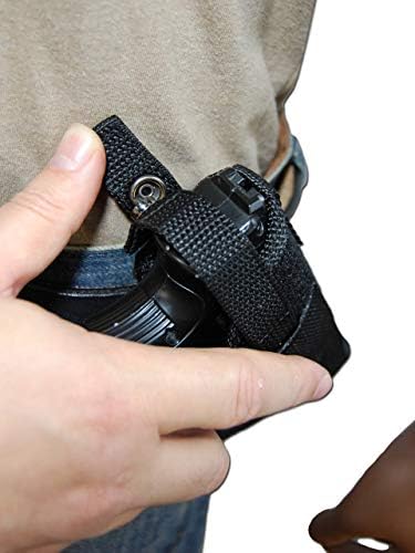 Barsony New Cross Draw Holster for Compact Sub-Compact 9mm .40 .45 Pistols