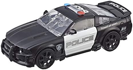 Transformers Studio Series 28 Deluxe Class Movie 1 Barricade Action Figure | Transformers Movie Studio Series 5 Inch Action Figure Deluxe Class