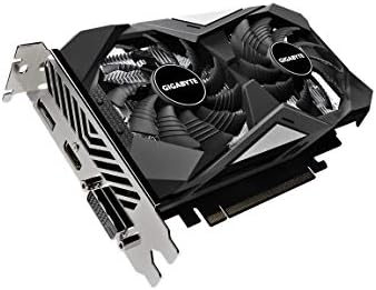 GIGABYTE GeForce GTX 1650 D6 WINDFORCE OC 4G (rev. 2.0) Graphics Card, 172mm Compact Size, 4GB 128-Bit GDDR6, GV-N1656WF2OC-4GD REV2.0 Video Card