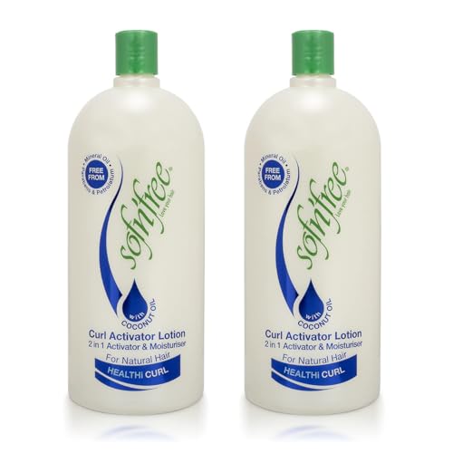 Sofn'free Moisturizer & Curl Activator Lotion - 25.35 fl oz | Defines waves, coils, and multicultural curls. Provides moisture, shine, and frizz control with a soft, flexible finish.