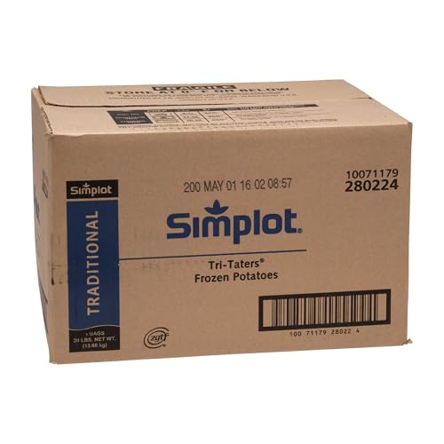 Simplot Triangular Taters, 5 Pound -- 6 per case.