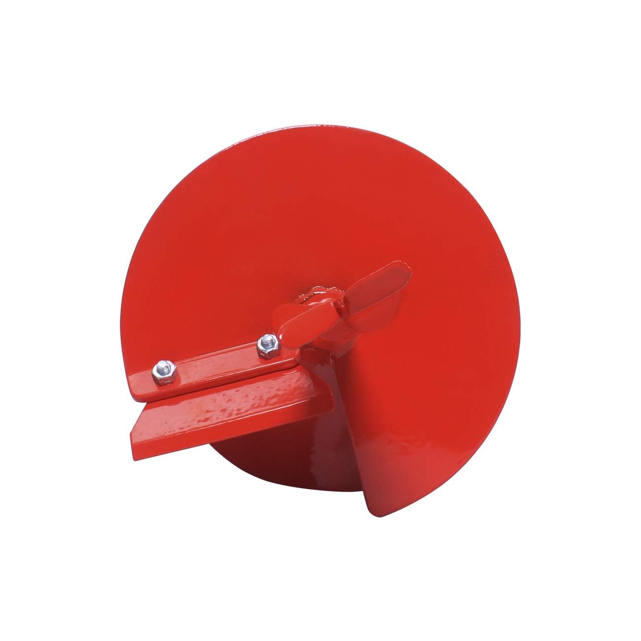 THUNDERBAY 6 Inch Diameter 36 Inch Long Earth Auger Bit with Fishtail Point and Patent Shock Spring