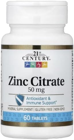 21st Century Calcium 1000mg Plus D3 Tablets, Bone Health, 90 Count | Calcium 1000 mg with Vitamin D3 20 mcg (800 IU), Bone Strength & Density Support, Daily Supplement for Men & Women