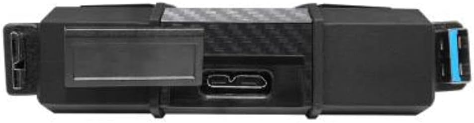 ADATA HD710 Pro - 4 TB External Hard Drive - Shockproof, Waterproof & Dustproof - Durable Storage - For Gamers, Students & Professionals - Mac, PC & Linux Compatible - Black - AHD710P-1TU31-CBK