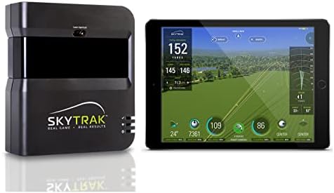Golf Launch Monitor and Golf Simulator with Metal Protective Case