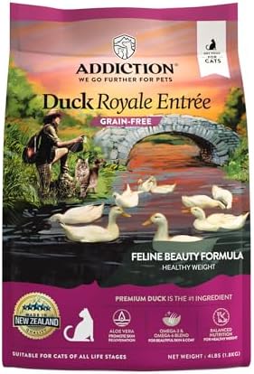 Addiction Viva La Venison Grain-Free Dry Cat Food - with Premium Venison to Support Muscle Development & Maintenance - High-Protein Recipe with Chicken & Low Carb - Made in New Zealand - 4lbs