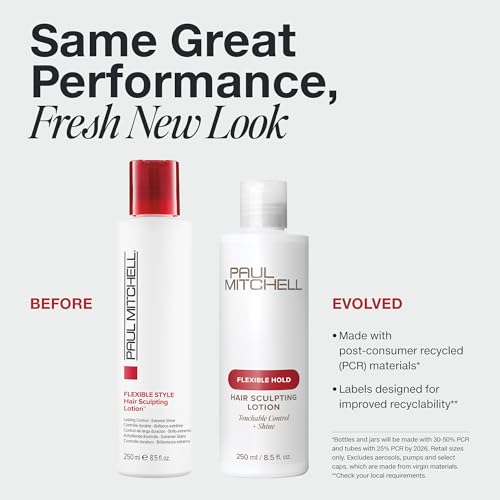 Paul Mitchell Hair Sculpting Lotion, Flexible Control + Shine, For All Hair Types, 8.5 fl. oz