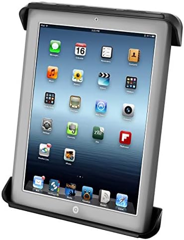 RAM MOUNTS Tab-Tite Tablet Holder for iPad and 8.5"-11" Tablets | Spring-loaded cradle with AMPS compatibility for tablets with or without cases