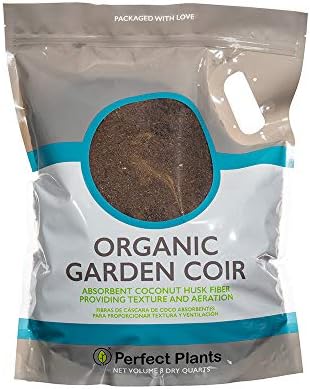 Perfect Plants Organic Coco Coir, 8 qt, Coconut Garden Soil Amendment