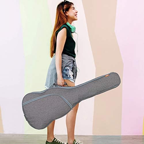 CAHAYA Electric Guitar Bag Padded Electric Guitar Gig Bag Case 0.35in Padding Dual Adjustable Shoulder Strap Electric Guitar Case CY0175 | 0.35in