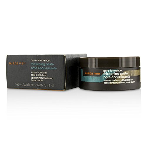Aveda Men Pure-Formance Thickening Paste | Thickens Hair | Versatile Hold | Natural Finish Hair Styling Paste | With Amla |91% Naturally Derived*, 2.5 Fl Oz