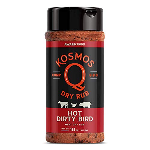 Kosmos Q BBQ Grill Spices & Seasonings Set, Father’s Day Gift for Him, 8 Flavor BBQ Rub Variety Pack with Cow Cover, Dirty Bird, SPG & More