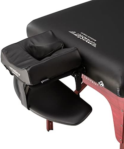 Master Massage 31" Montclair Pro Portable Massage Table Package, Memory Foam Cushioning, Reiki Panels, Shiatsu Cable Release- Tattoo Table, Spa Bed, Facial Bed