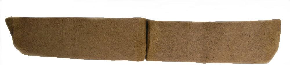 Molded Coco Fiber Liner - 72 Inch Window Hayrack Planter -Comes as a Pair of 36 Inch
