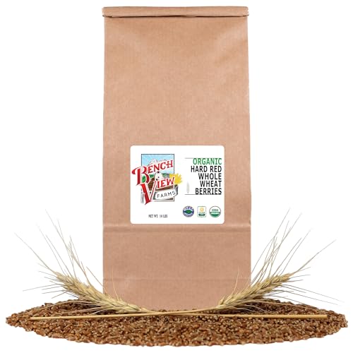 Organic Hard Red Wheat Berries - 3lbs