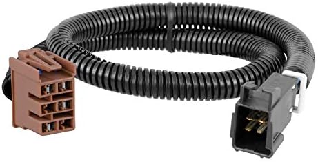 CURT 51352 Quick Plug Electric Trailer Brake Controller Wiring Harness, Fits Select Chevy Silverado, Suburban, Tahoe, GMC Sierra, Yukon, Escalade