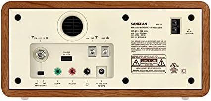Sangean WR-16 AM/FM Bluetooth Wooden Cabinet Radio