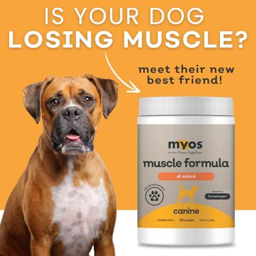 MYOS Canine Muscle Formula - Dog Muscle Builder & Mobility Support - 180 g