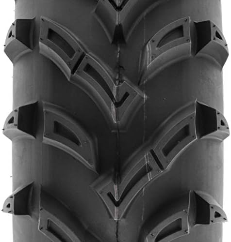 Set of 2 SunF A024 22x11-9 ATV UTV Mud/Trail Tires, 6-PR, Deep Directional Tread
