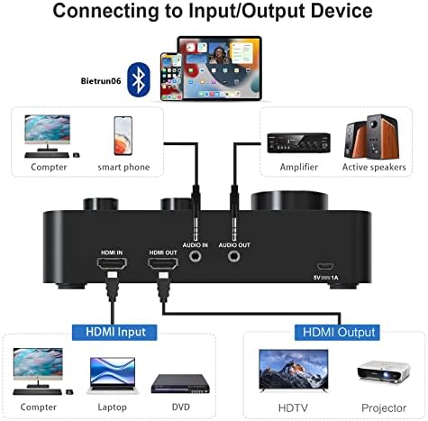 Rybozen Wireless Microphone Karaoke Mixer System, Dual Handheld Wireless Microphone for Karaoke, Smart TV, PC, Speaker, Amplifier, Church