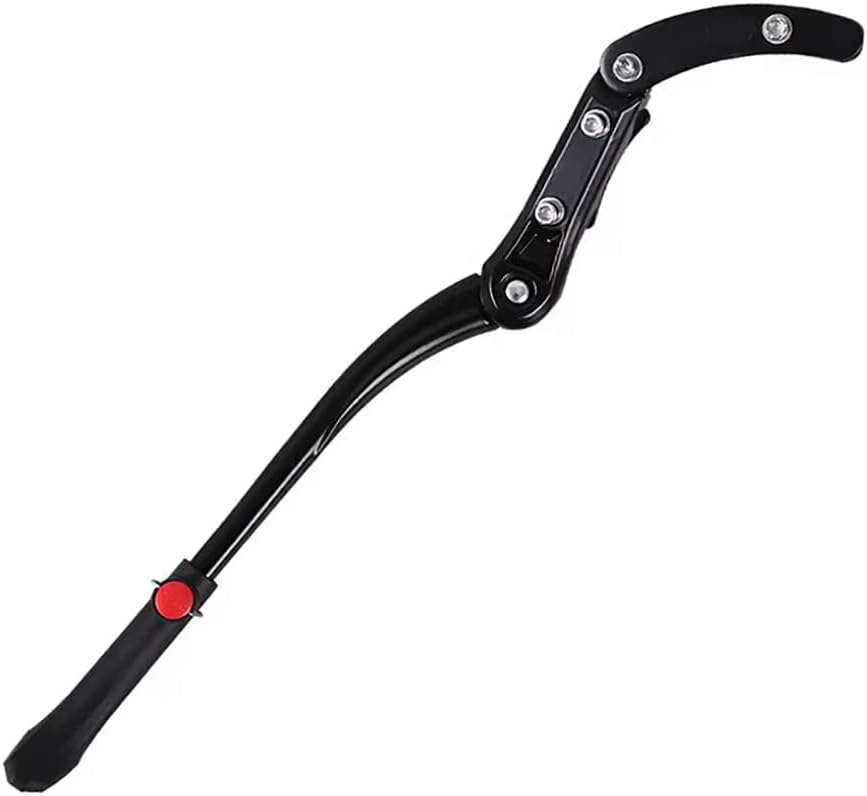 BlueSunshine Rear Mount Bicycle Kickstand Adjustable Aluminum Alloy Bike Stand fits 24"-28"