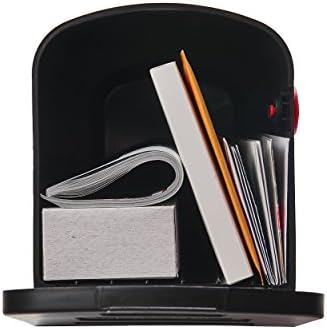 Gibraltar Mailboxes Parsons Medium Capacity Rust-Proof Plastic White, Post-Mount Mailbox, PL10W0201